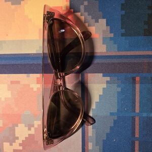 Celine Violet Cat-Eye Sunglasses